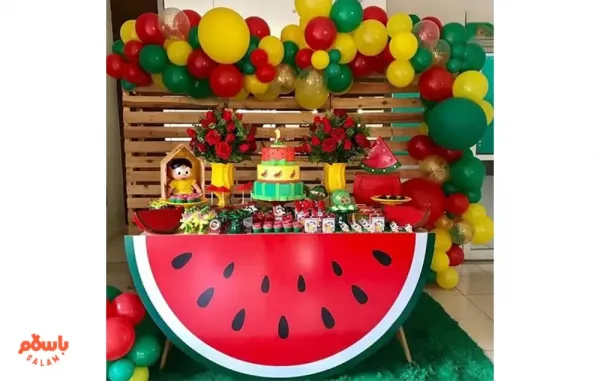  تزیین شب یلدا برای مدرسه