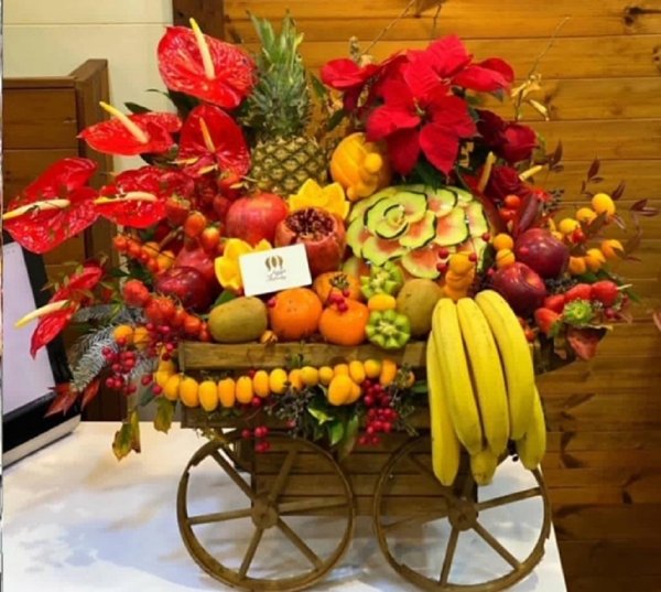  تزیین سفره شب یلدا لاکچری عروس