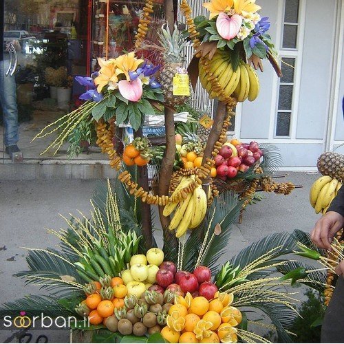  تزیین شب یلدا برای عروس ساده