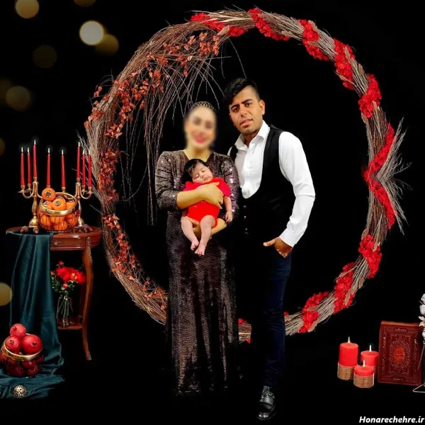  ژست یلدایی دو نفره