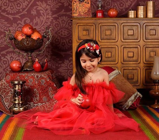 عکس یلدایی در طبیعت