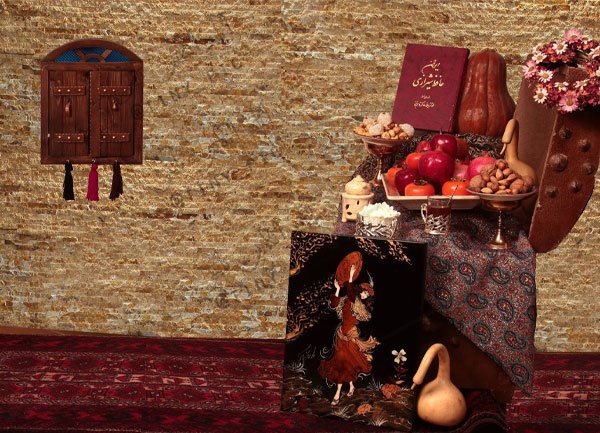 عکس یلدایی در طبیعت