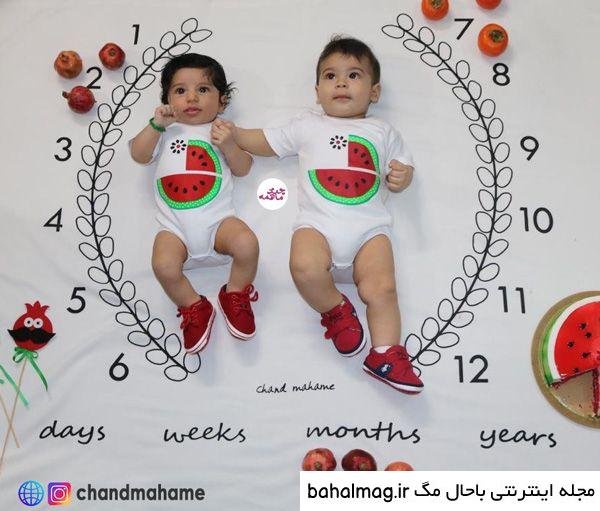  عکس یلدایی نوزاد پسر