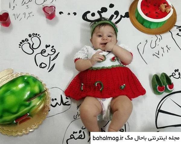  عکس یلدایی نوزاد پسر