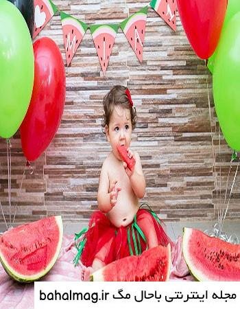  عکس یلدایی نوزاد پسر