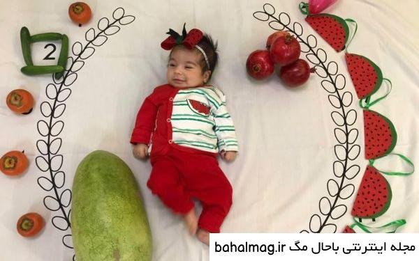  عکس یلدایی نوزاد پسر