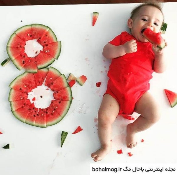  عکس یلدایی نوزاد پسر