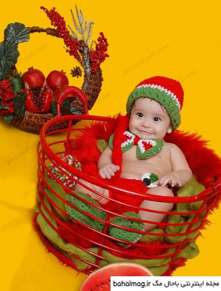  عکس یلدایی نوزاد پسر