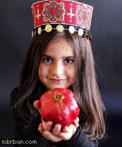  عکس یلدایی نوزاد دختر