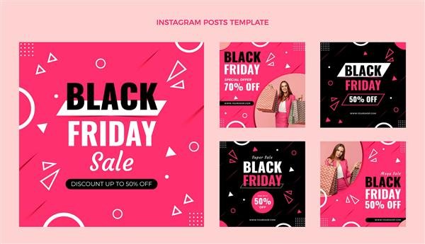  عکس نوشته بلک فرایدی