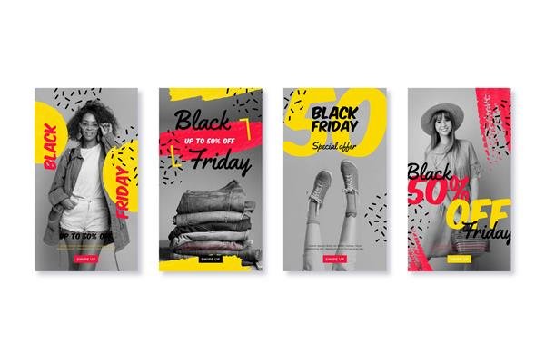  عکس نوشته بلک فرایدی