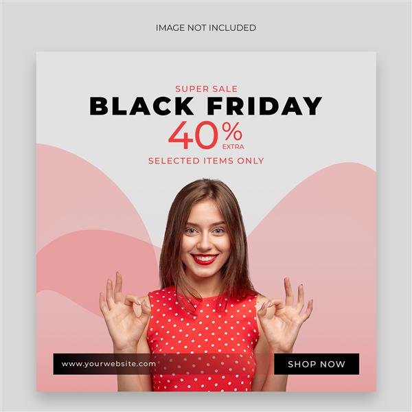  عکس تبلیغ بلک فرایدی