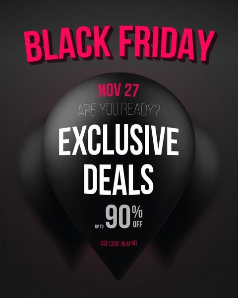  لوگو بلک فرایدی