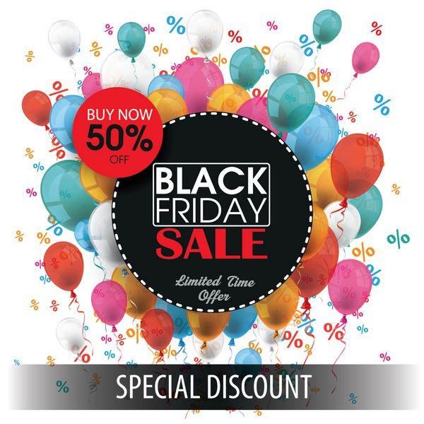  پوستر تخفیف بلک فرایدی