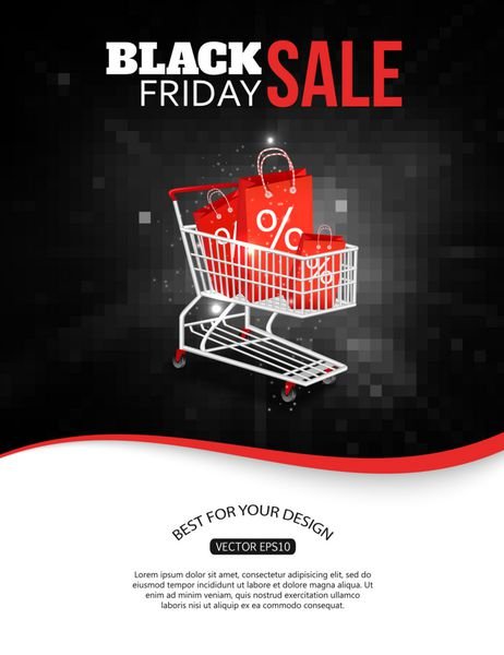  پوستر تخفیف بلک فرایدی