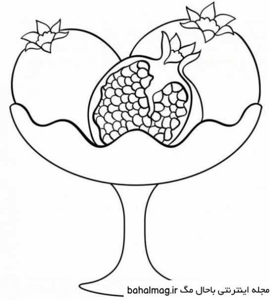  عکس شب یلدا نقاشی