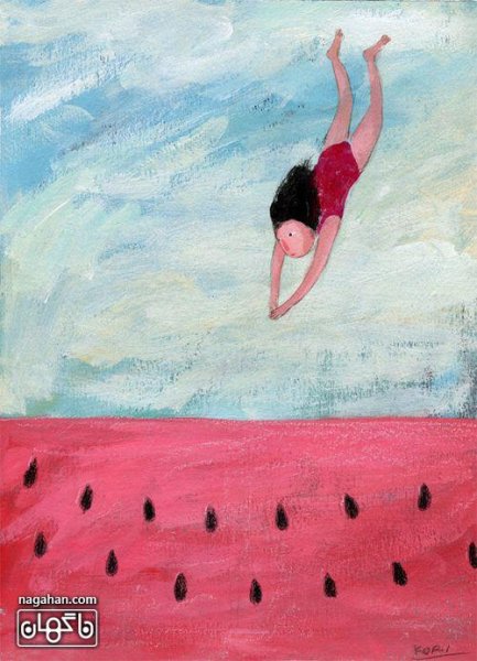  عکس شب یلدا کارتونی