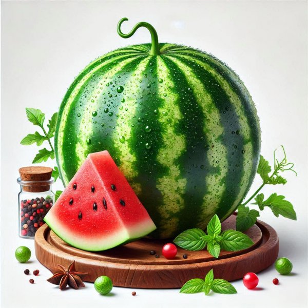  عکس هندوانه و انار برای شب یلدا کارتونی