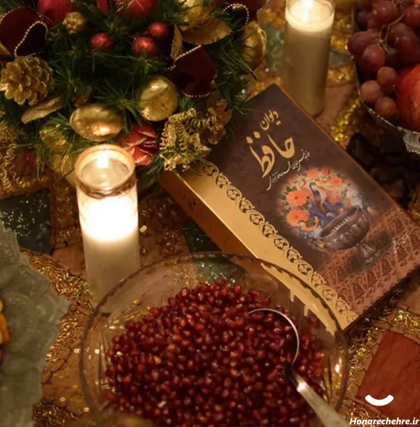  عکس شب یلدا انار