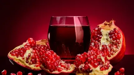  عکس انار نقاشی