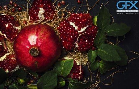 عکس انار پاییزی برای پروفایل