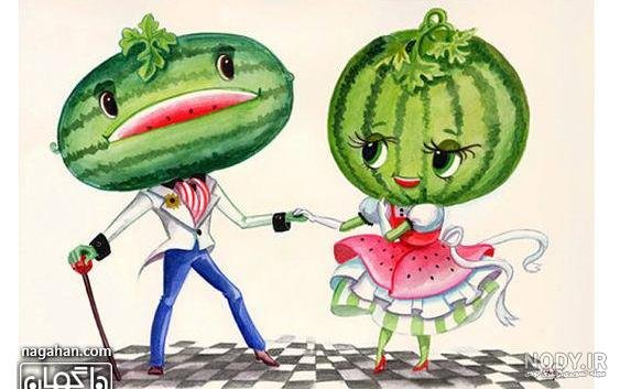  عکس شب یلدا انیمیشنی