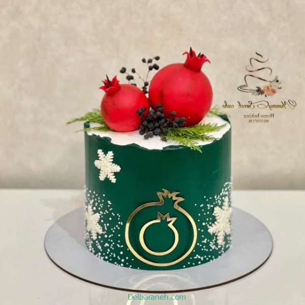  100 عکس کیک شب یلدا یک کیلویی