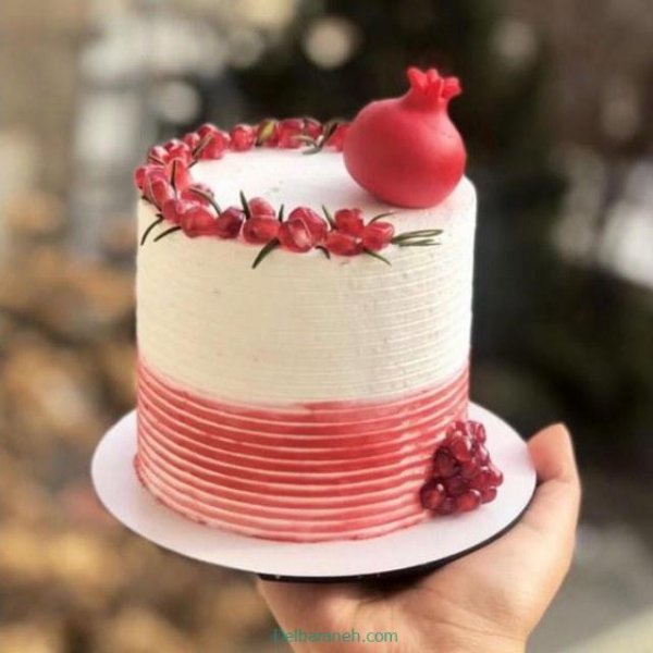  100 عکس کیک شب یلدا یک کیلویی