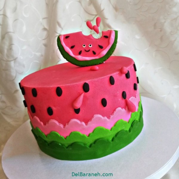  100 عکس کیک شب یلدا یک کیلویی