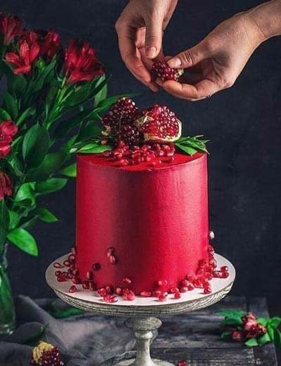  عکس کیک اناری