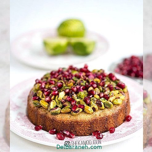 مدل کیک یلدایی ساده