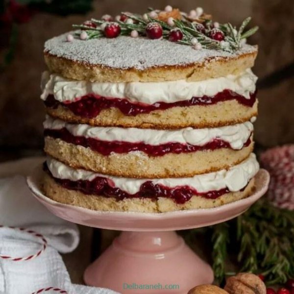  مدل کیک یلدایی ساده