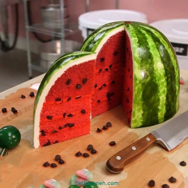  مدل کیک یلدایی ساده