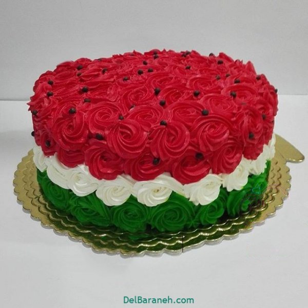  مدل کیک یلدایی ساده