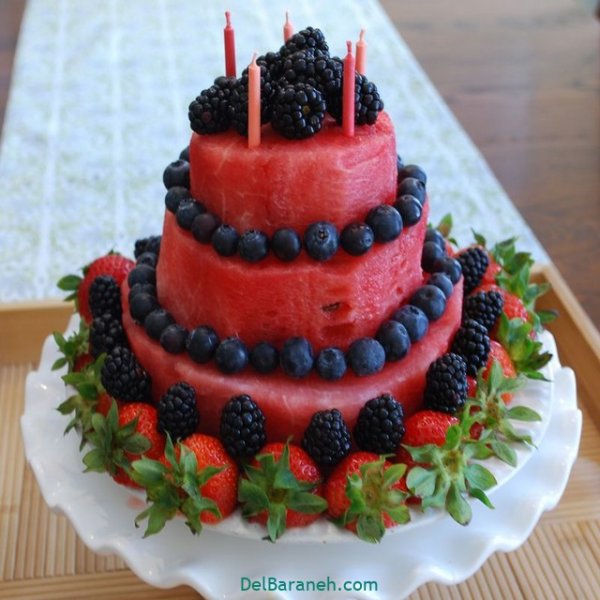  مدل کیک یلدایی ساده
