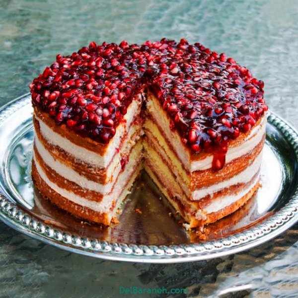  مدل کیک یلدایی ساده