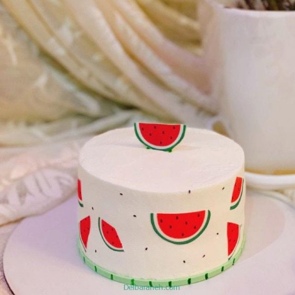  مدل کیک یلدایی ساده