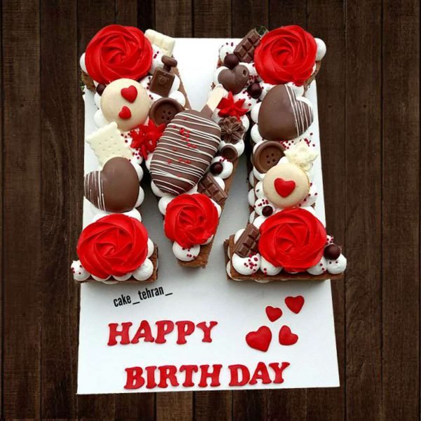  کیک تولد تم یلدایی