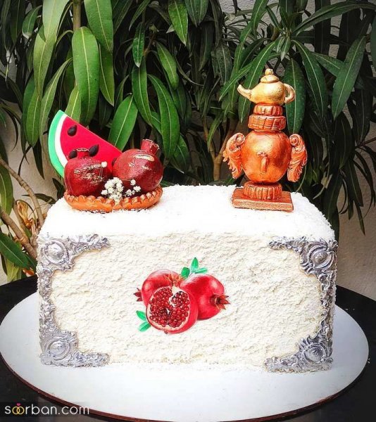  عکس کیک یلدایی پسرانه