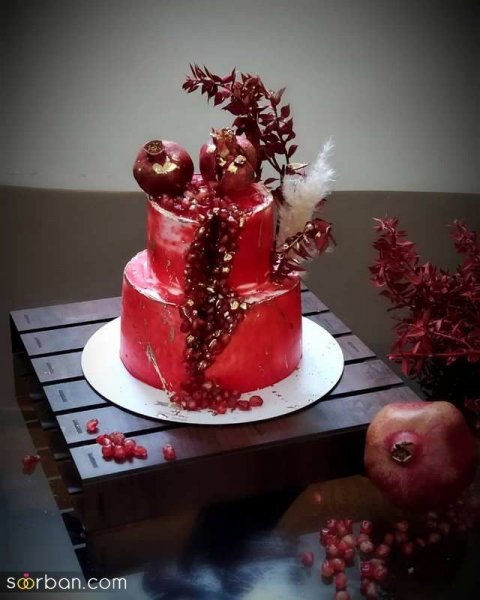  عکس کیک یلدایی پسرانه