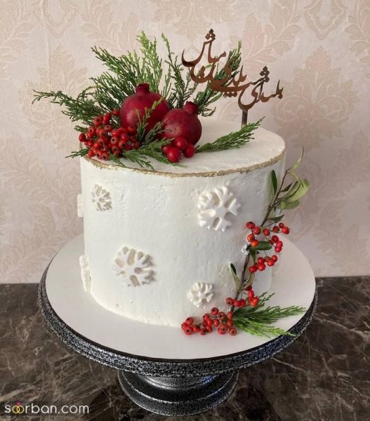  عکس کیک یلدایی پسرانه