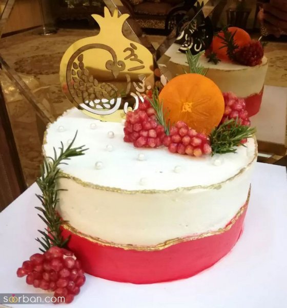  عکس کیک یلدایی پسرانه