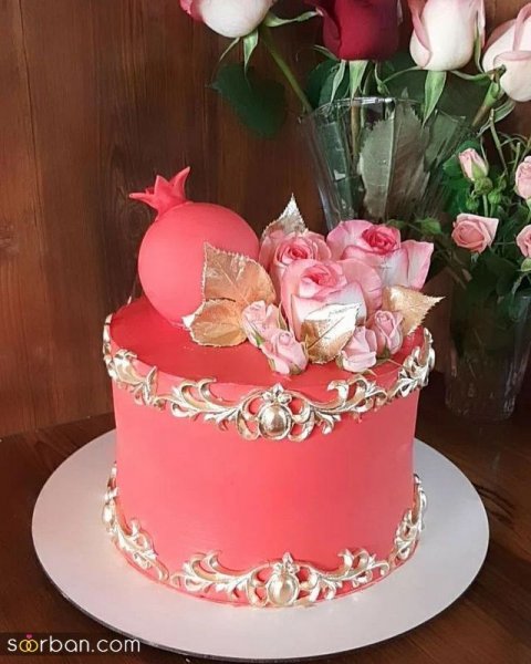  عکس کیک یلدایی پسرانه