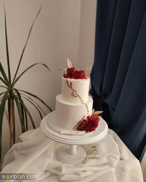  عکس کیک یلدایی عروس