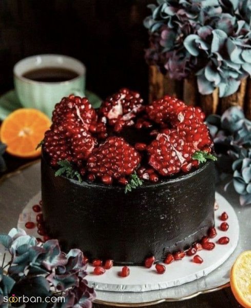  عکس کیک شب یلدا جدید