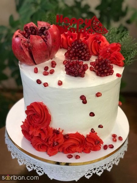  عکس کیک شب یلدا جدید