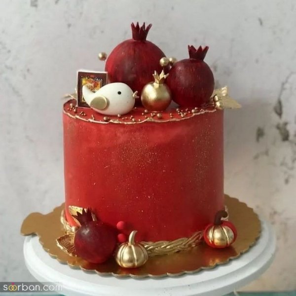  عکس کیک شب یلدا جدید