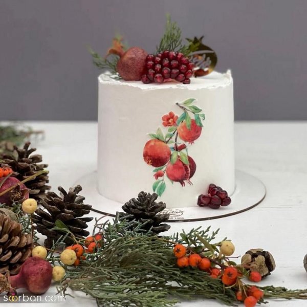  عکس کیک شب یلدا جدید