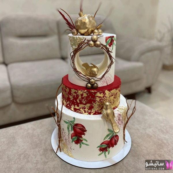  عکس کیک تولد شب یلدا دخترانه