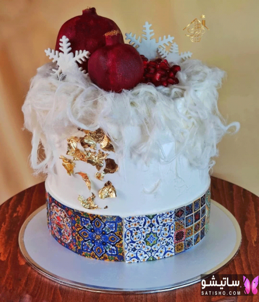  عکس کیک تولد شب یلدا دخترانه